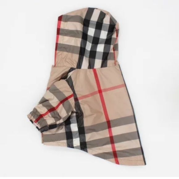 Dog jacket Stripped Windbreaker from FashionedFurBabies.com - Picture 4 of 5